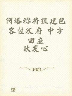 阿塔称将组建包容性政府 中方回应